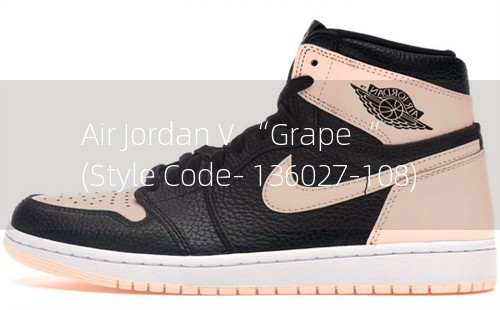 Air Jordan V “Grape“ (Style Code- 136027-108)